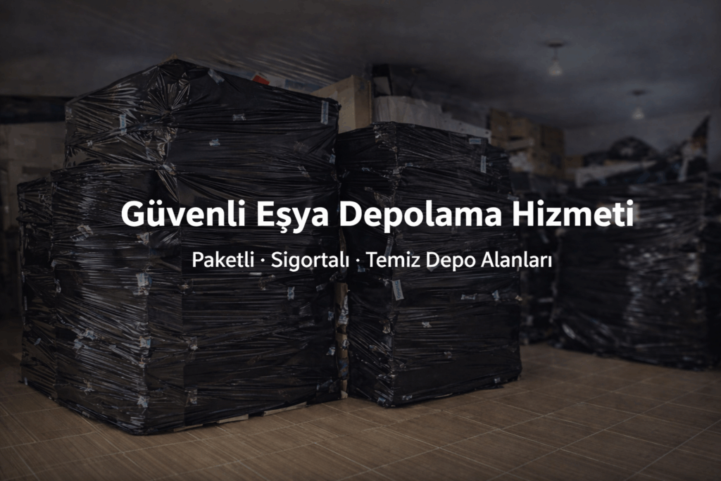 Pendik güvenli eşya depolama hizmeti – paketlenmiş eşyalar